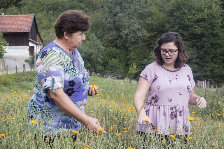 Women from village Ahmici, Municipality of Zavidovici, Bosnia and Herzegovina. 29 Aug 2017